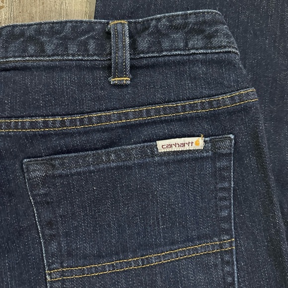 Carhartt Dark Blue Women's Jeans - Picture 7 of 13